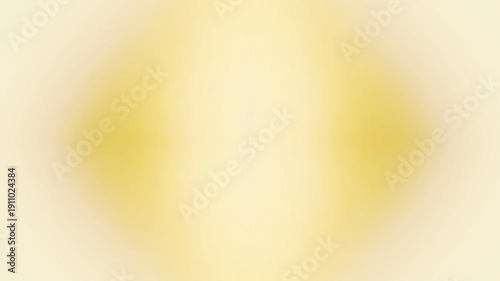 Abstract light streaks of soft yellow and cream paint a dreamy, ethereal bokeh background with a symmetrical, vertical composition, evoking warmth and tranquility in a blurred, artistic styl