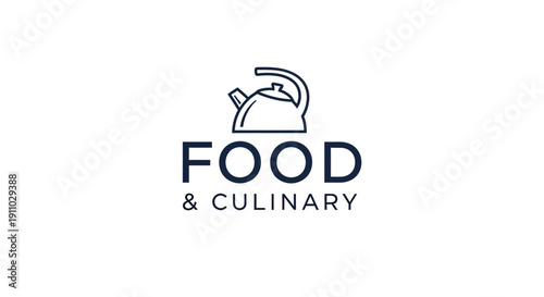 Minimalist Food And Culinary Logo For Restaurant, Cafe, Or Food Related Business Design