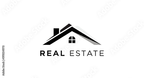 Minimalist Real Estate Logo Design For Property Sales And Investment Ventures