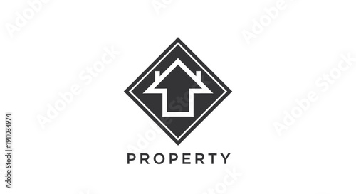 Minimalist Real Estate Logo Design For Property, And Housing Businesses Anywhere