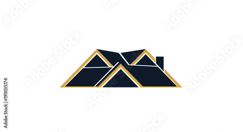 Minimalist Real Estate Logo Representing Home, Housing, And Property With Modern Design