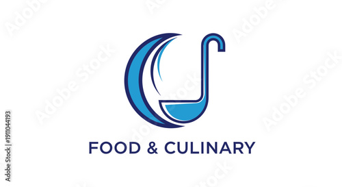 Modern Culinary Logo Representing Quality And Delicious Dishes For Food Related Brands