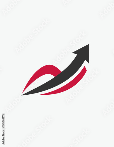 Rising Arrow With A Red Accent Symbolic Of Progress And Financial Growth Free Download Rising Arrow With A Red Accent Symbolic Of Progress And Financial Growth - GFXLoad