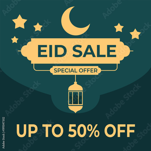 Eid sale special offer up to fifty percent off
