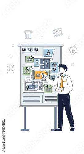 Navigating Museum Exhibits A Helpful Guide Explains The Layout
