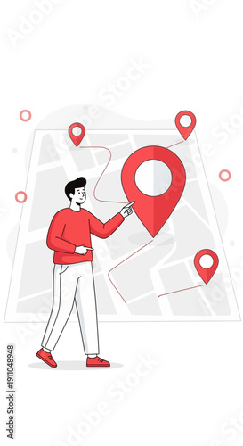 Navigating The Journey: A Visual Representation Of Strategic Planning And Direction, A Creative