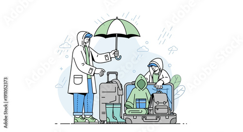 Packing For A Rainy Day Adventure With Travel Essentials