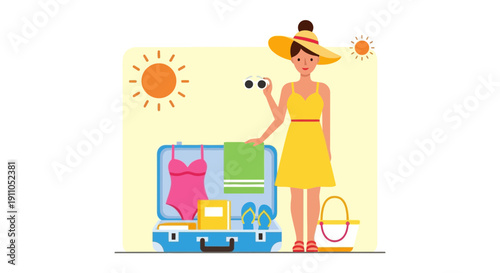 Packing For A Sunny Vacation Getaway With Essential Beachwear