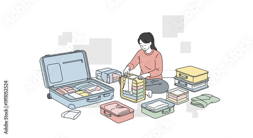 Organizing Travel Essentials Efficiently Packing For Your Next Adventure Awaiting