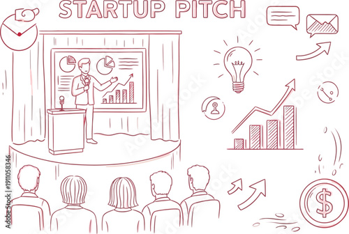 Startup Pitch Presentation Concept