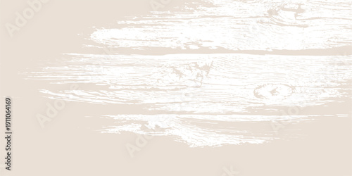 Vintage grunge Christmas tree design on an old brown wood and paper texture background with a weathered sea sand surface pattern