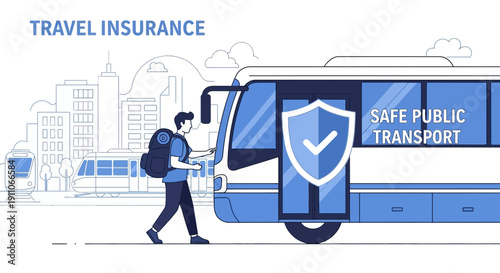 Travel Insurance For Secure Public Transportation And Journeys