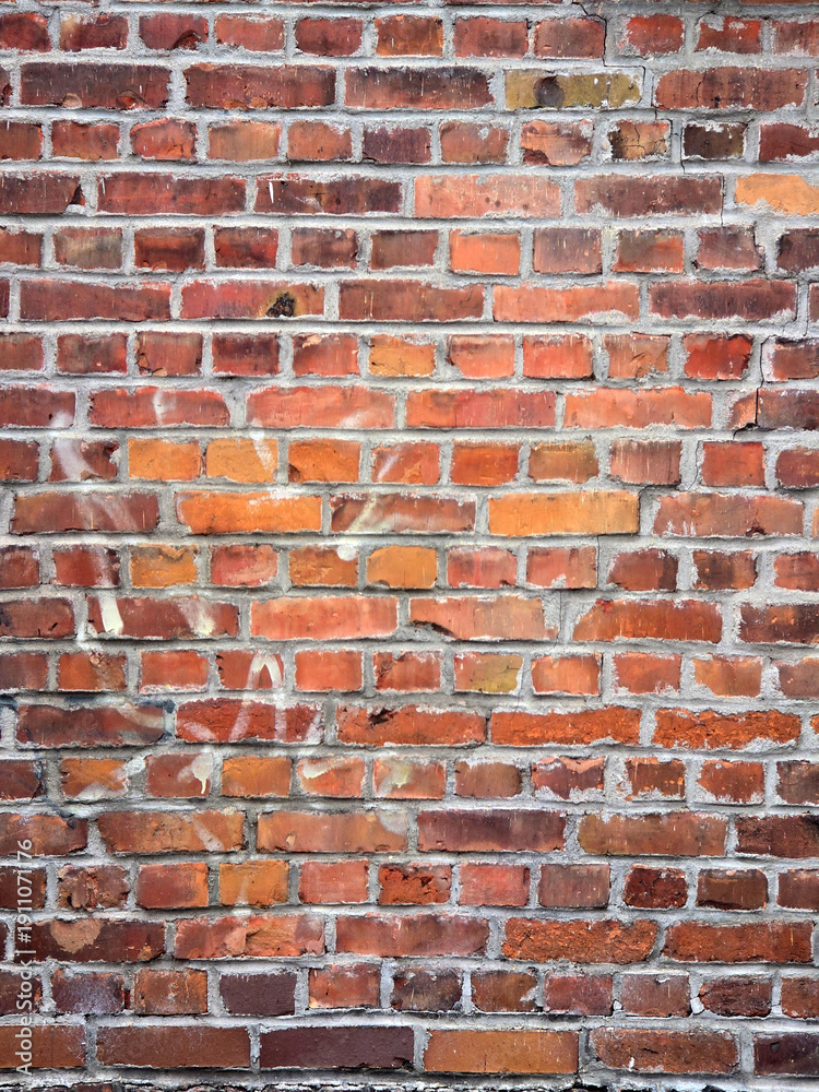 Obraz premium Brick Wall Texture Background, Old Masonry Stone Surface