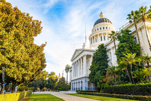California State Capitol Close Up Sacramento California