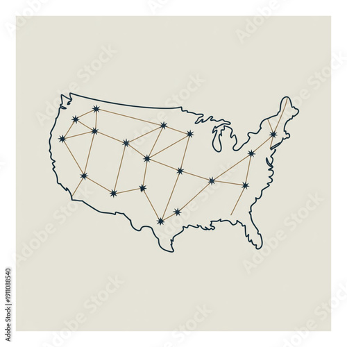 United Network Map