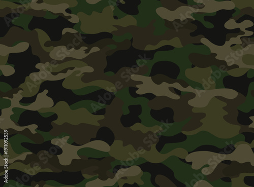 Trendy seamless army camouflage background