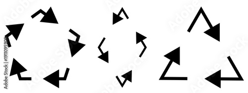 Free Download black arrows set - GFXLoad