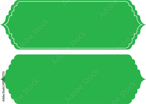 Islam Frame Shape. Elegant Muslim Architectural Element. Golden Accents for Festive Celebrations. Ramadan Vintage Pattern Vector Design