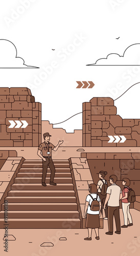 Guided Tour Through Ancient Ruins Exploring History and Culture