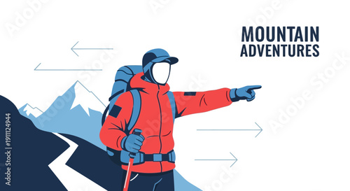 Mountain Explorer Summiting Towards Future Horizons With Determination