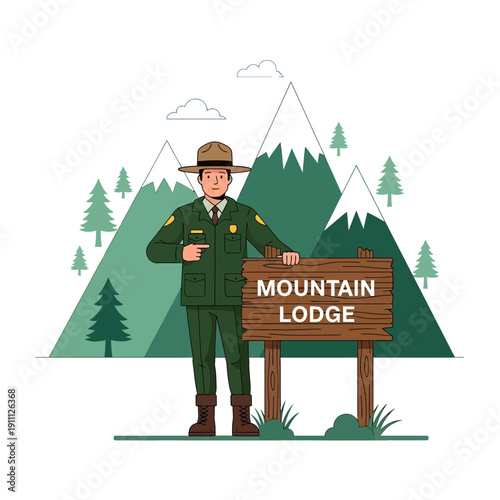 Park Ranger Invites You To A Serene Mountain Lodge Getaway Experience
