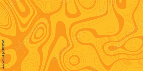 abstract orange and yellow fluid wavy pattern background with bright liquid marble texture and organic topographic curves