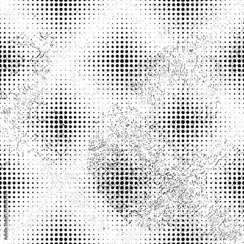 Spray texture border frame. Distress horizontal design element, for layouts and overlays. Frame with spray paint stroke, splatter borders. Poster frame with speckled vector brush strokes, edges.