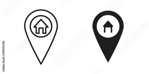 Address icon. Vector Isolated Illustration for web design. Free Download Address icon. Vector Isolated Illustration for web design. - GFXLoad