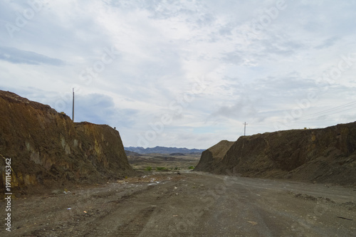 road in the mountains landscape nature 