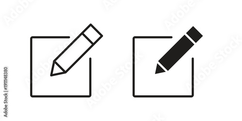 Edit text icon. Vector Isolated Illustration for web design.