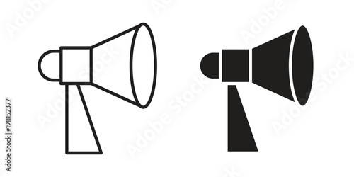 Promote icon. Vector Isolated Illustration for web design.