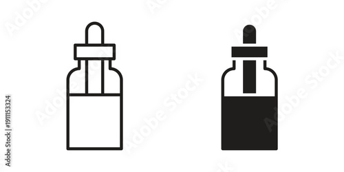 Serum icon. Vector Isolated Illustration for web design.