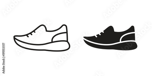 Shoes icon. Vector Isolated Illustration for web design.