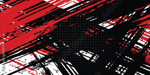 Exclusive sports racing car livery design. illustration modern.