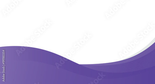 Abstract Purple Wave Background Corporate Header Design