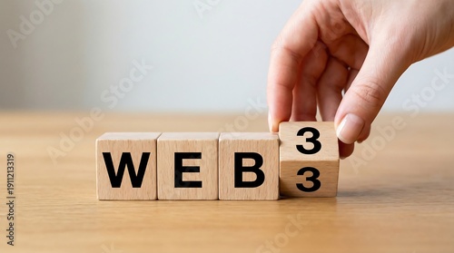 Hand building WEB 3 blocks for innovative technology solutions