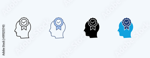 Brand Awareness Multiple Icon Illustration Vector