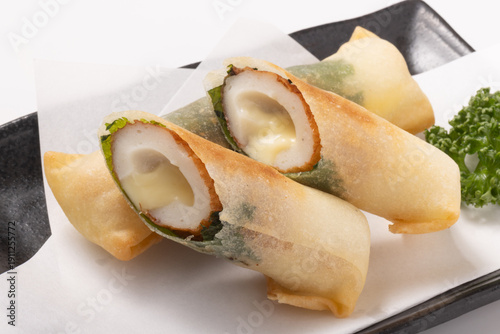 しそ巻き　ちくわチーズ　春巻き