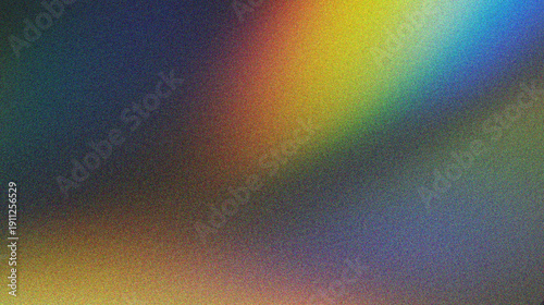 Quadro em tela yellow, green, blue, red colors that blend smoothly with the consistent texture