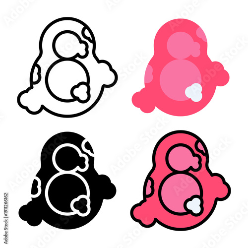 Basal cell carcinoma Icon set collection � Complete icon pack collection for Diagnosis Cancer theme needs