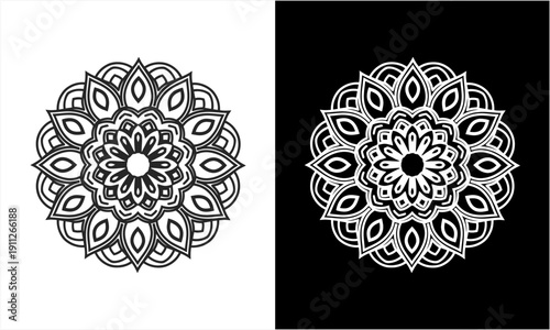 Intricate Mandala Art Design for Meditation and Relaxation.