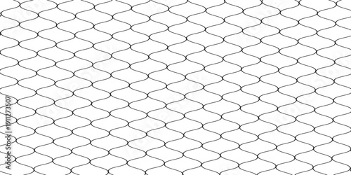 Mesh texture for fishing nets. Seamless pattern for sportswear or soccer goal, volleyball net, basketball hoop, hockey, athletics. Abstract net background for sports