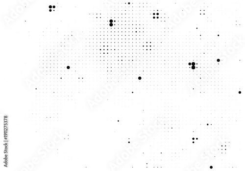 grunge halftone vector print background