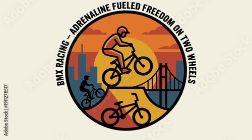 BMX Racing Adrenaline Fueled Freedom on Two Wheels Adventure