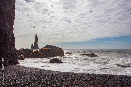 In early February 2026, severe winter storms and extreme erosion have caused significant, possibly temporary, loss of the famous Reynisfjara black sand beach near Vík in South Iceland,