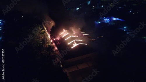 Warehouse Fire Incident