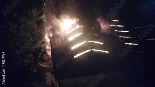 Warehouse Fire Incident