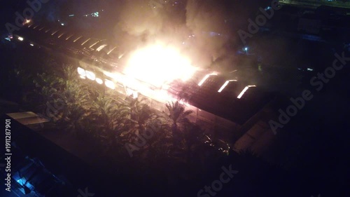 Warehouse Fire Incident