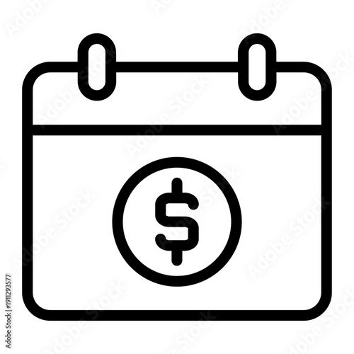 Scheduled Donation Line icon