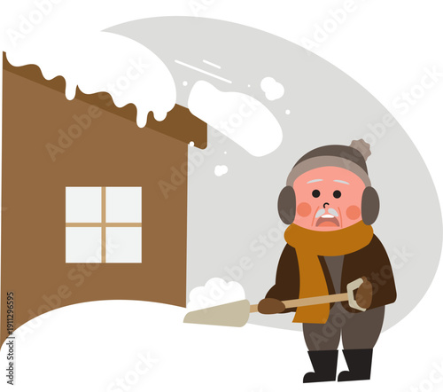 Senior citizens and snowstorm situations